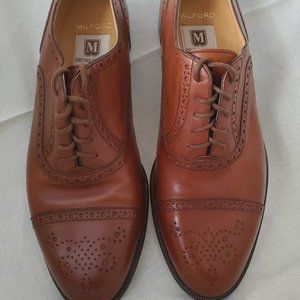 NIB Vintage Men's Vintage Bruno Magli Milford Oxfords Size 9.5